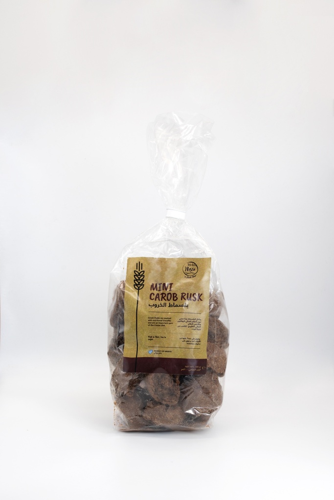 Greek Mini Barley Carob Rusk Kg
