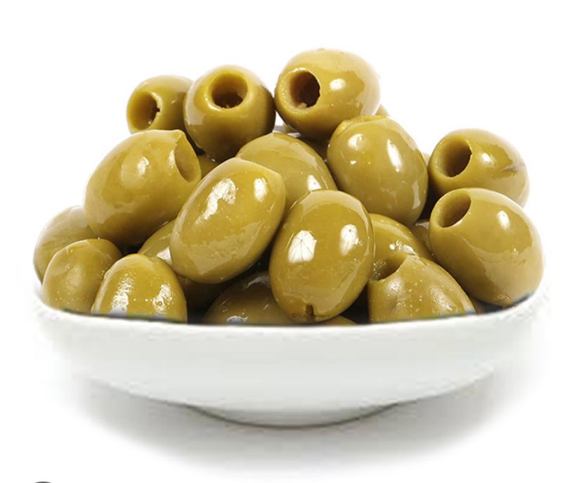 Organic Greek Nissi Halkidiki Olives Large (without Pit) 250g