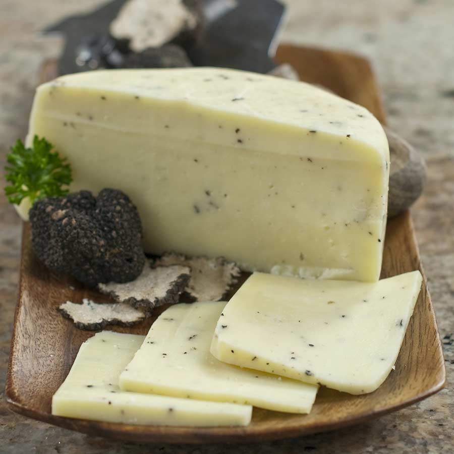 Greek Graviera Black Truffle 100g